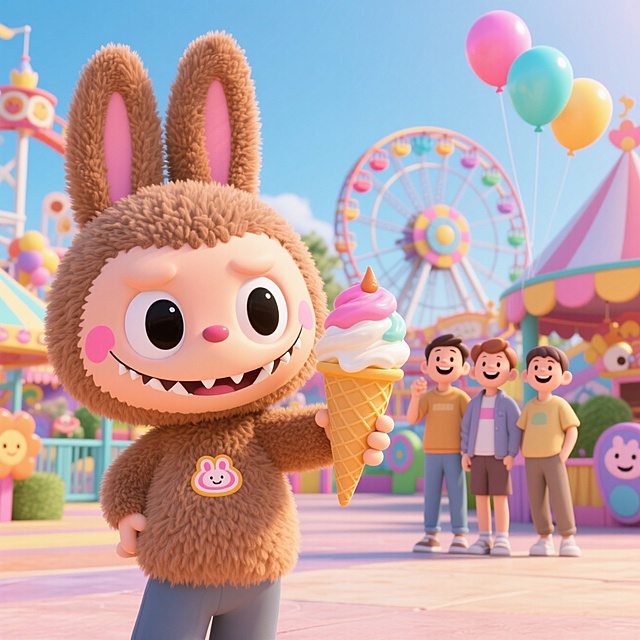 拉不不吃冰淇淋