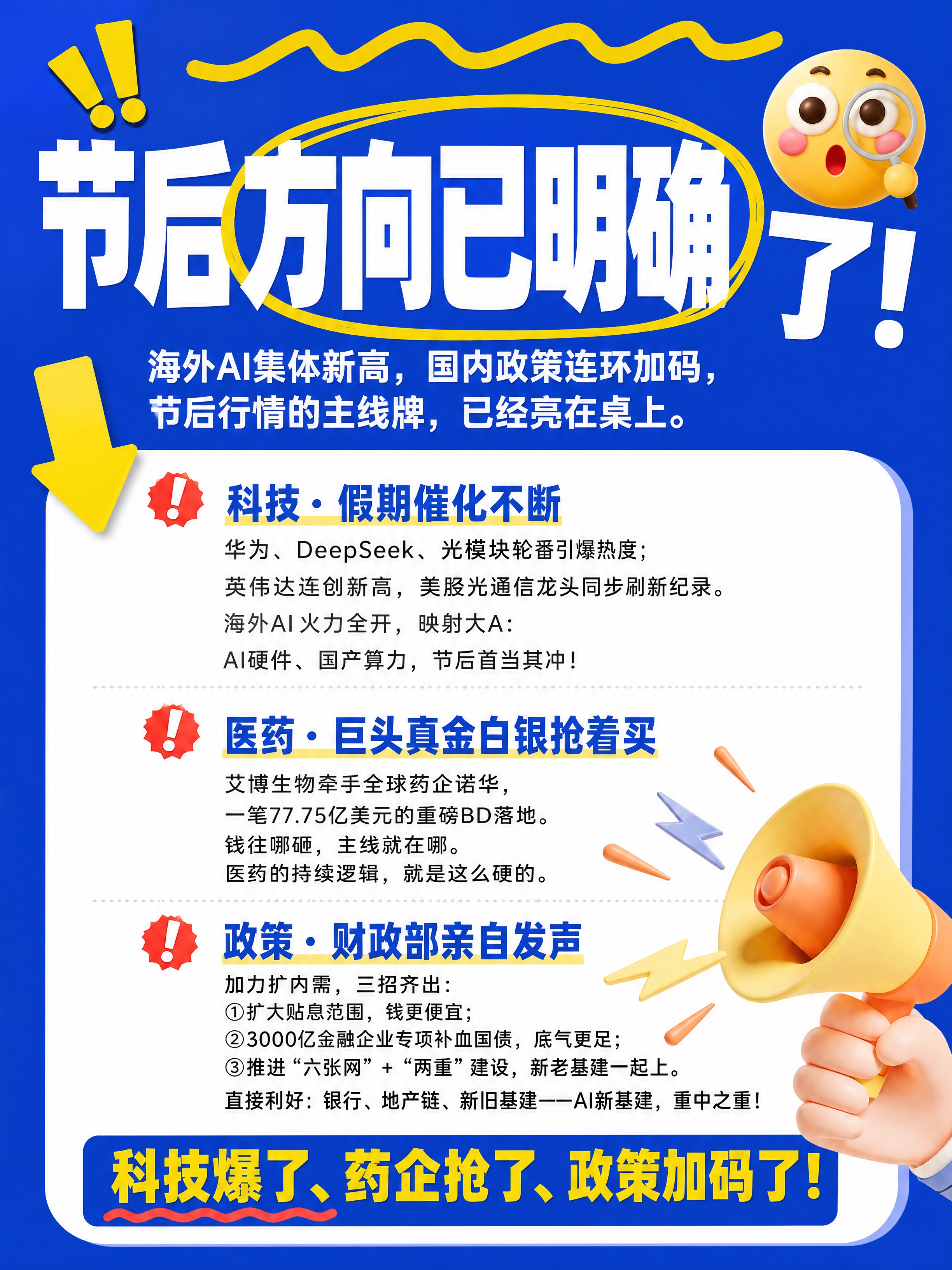 小红书笔记大字封面，插图大字，高饱和撞色财经干货风，版式精美，… - 图片创意预览