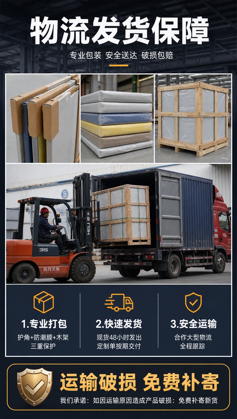 [商品] 使用【图1】玻纤棉软包产品作为打包发货展示主体；商品… - 图片创意预览
