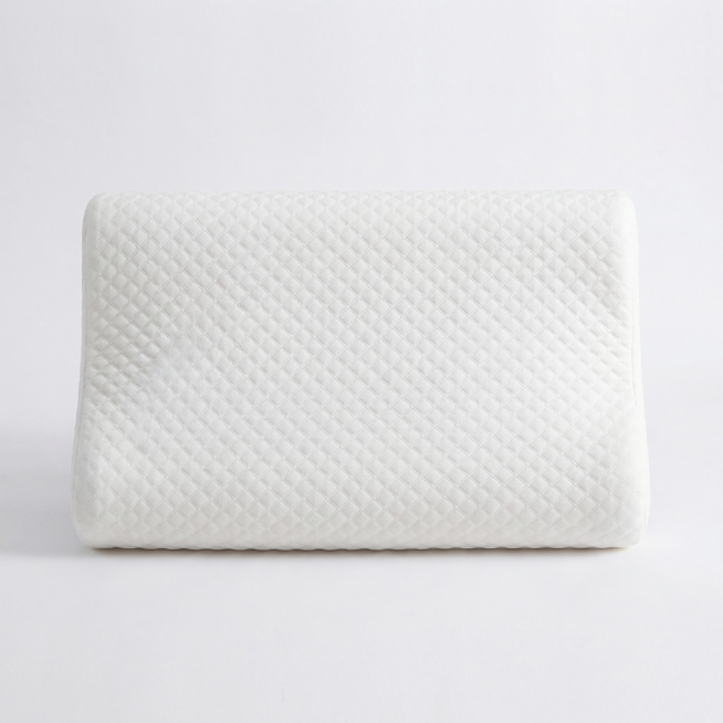 [Main Image 1] Pure white background memory curve pillow. The product must occupy more than 85% of t预览效果