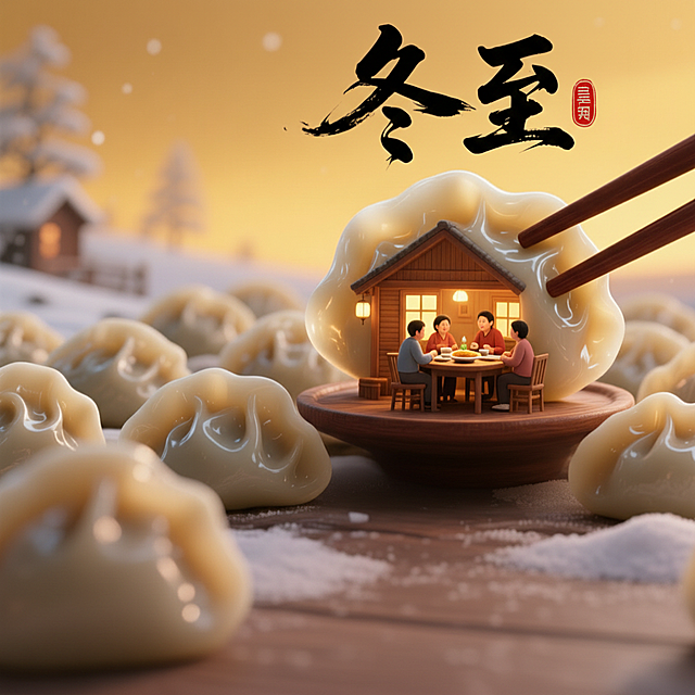 去掉有人等你回家吃饺子