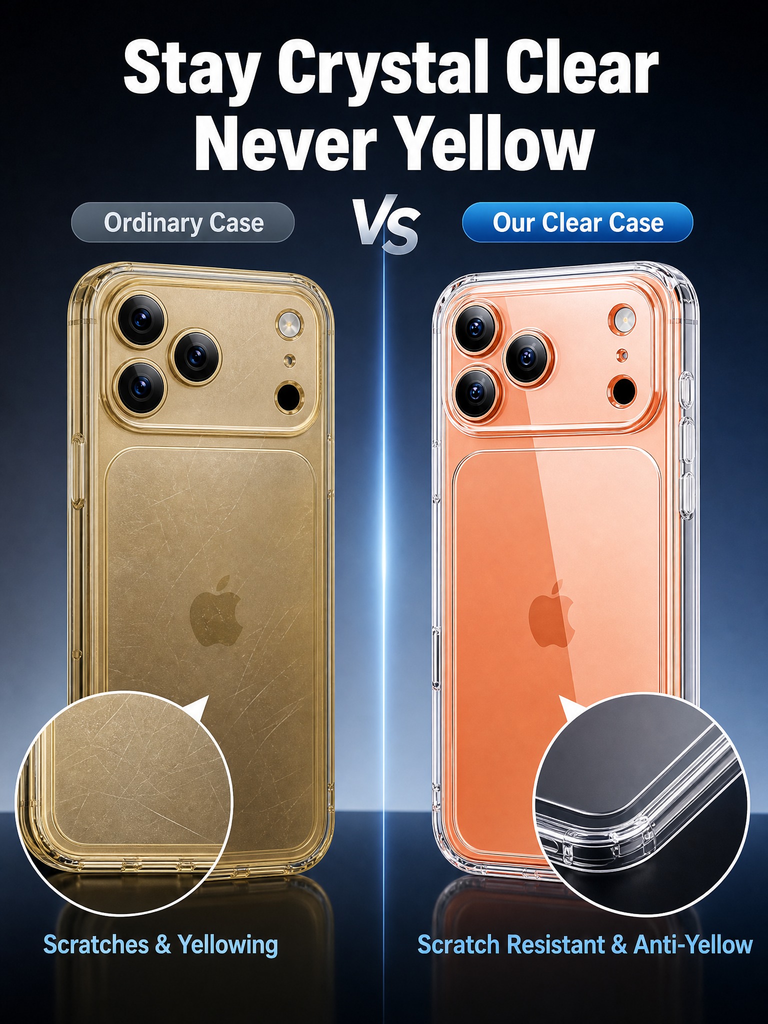 [主图-5] Crystal Clear Phone Case… - 图片创意预览
