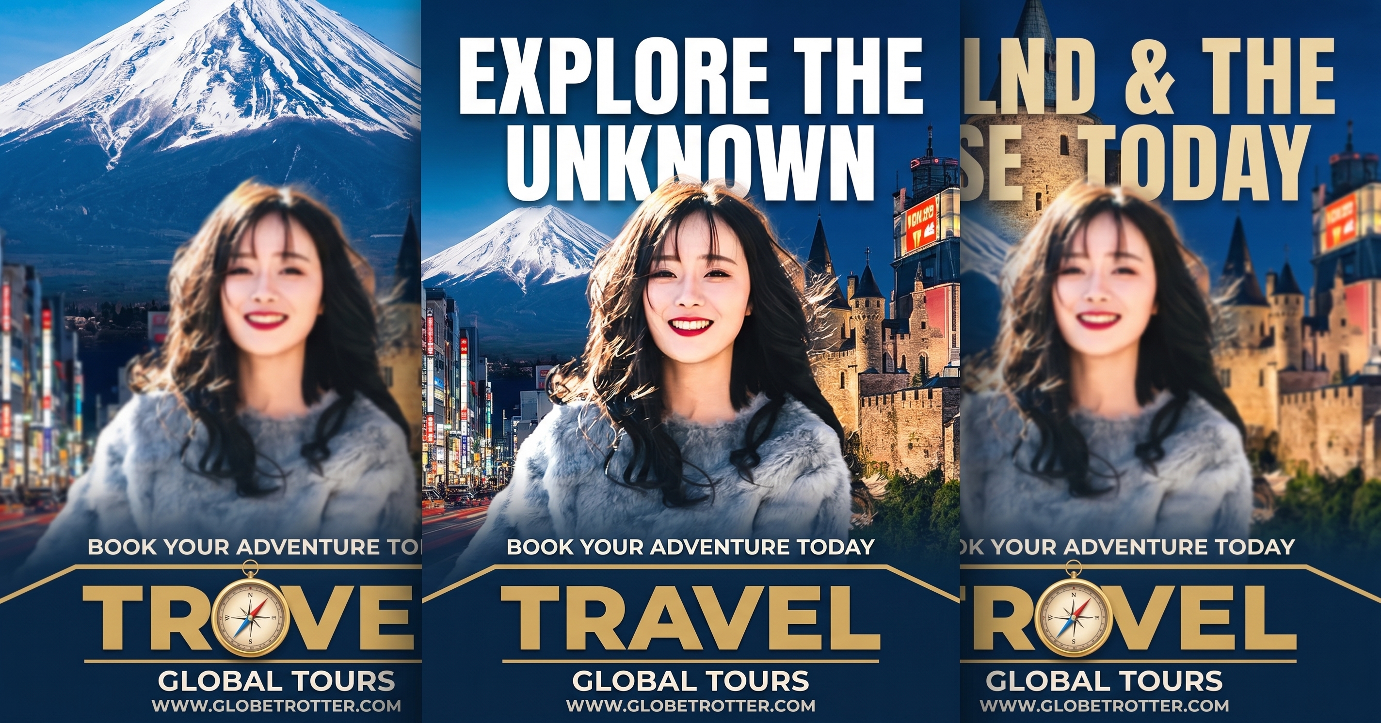 生成旅行宣传海报 - 图片创意预览