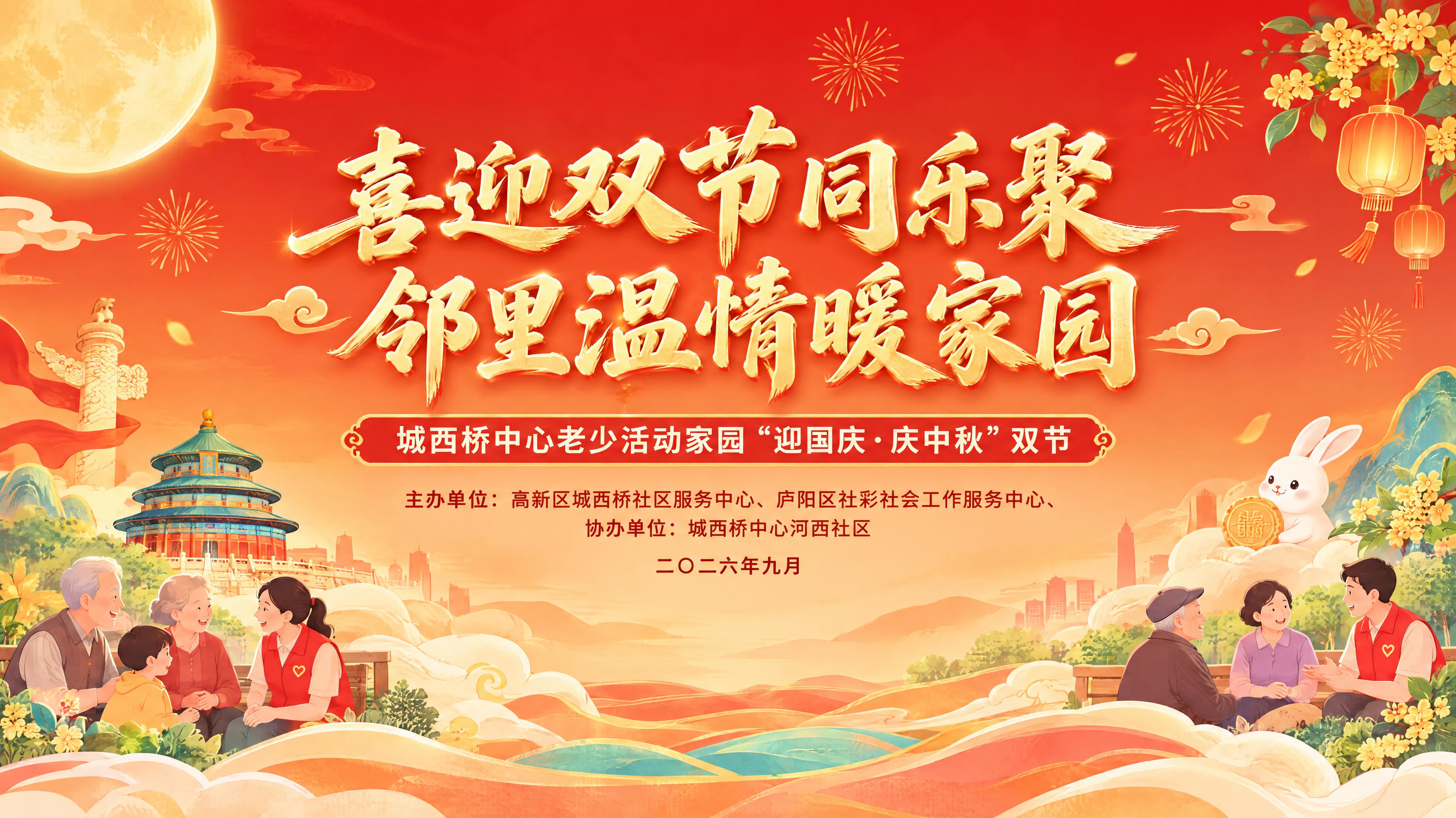 参考此图的色系和色调（橙红暖色渐变、明亮柔和），设计活动背景画… - 图片创意预览