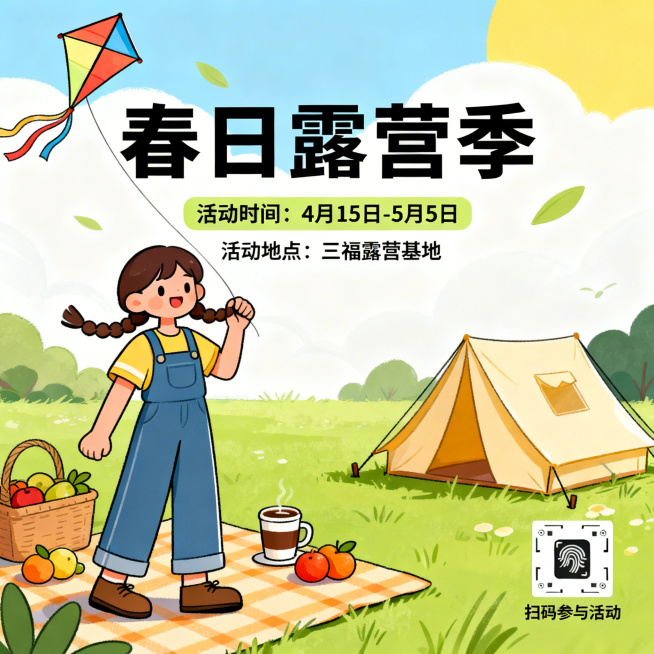 生成极简海报预览效果