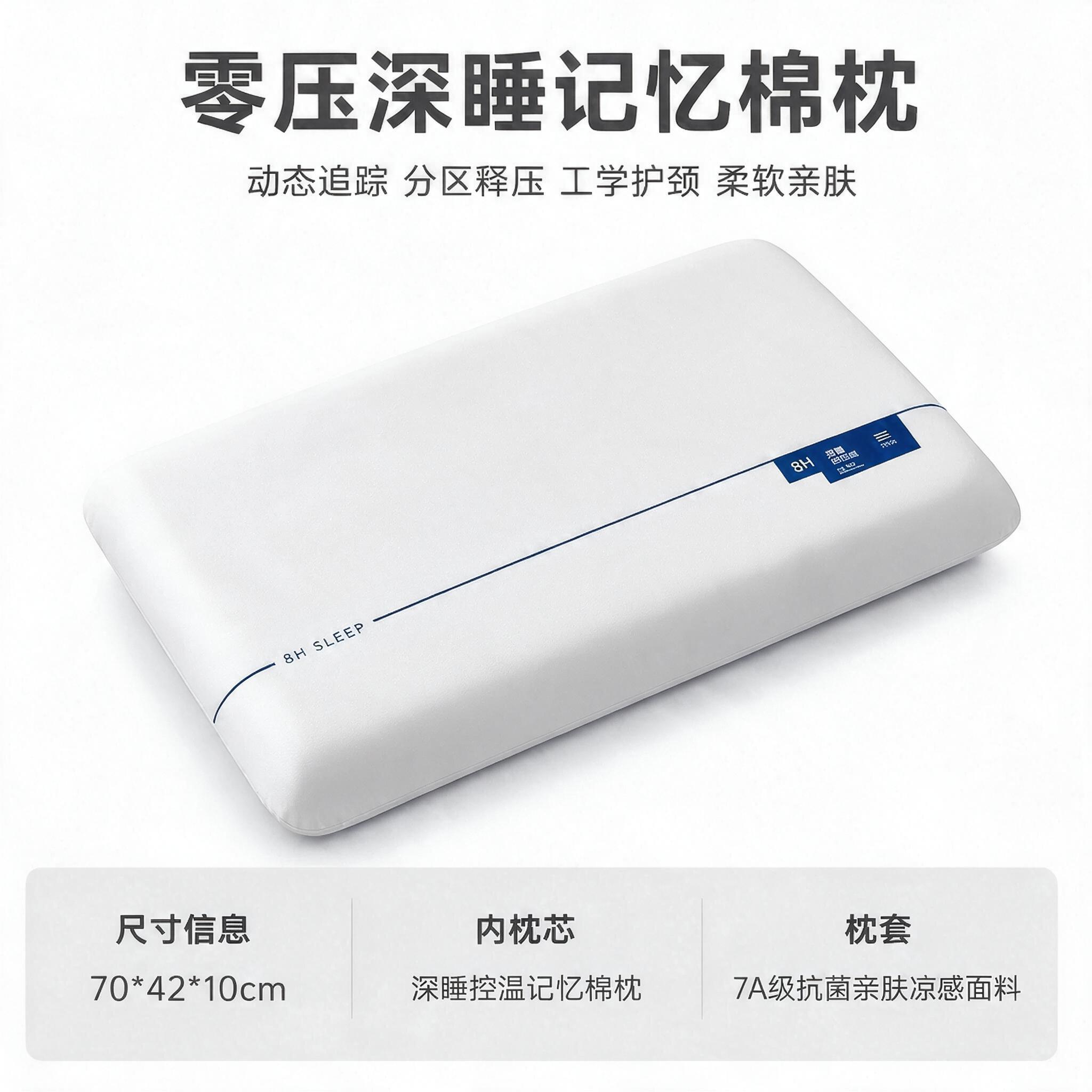 保持图片整体构图、枕头产品、上方标题文字、整体风格完全不变。仅… - 图片创意预览