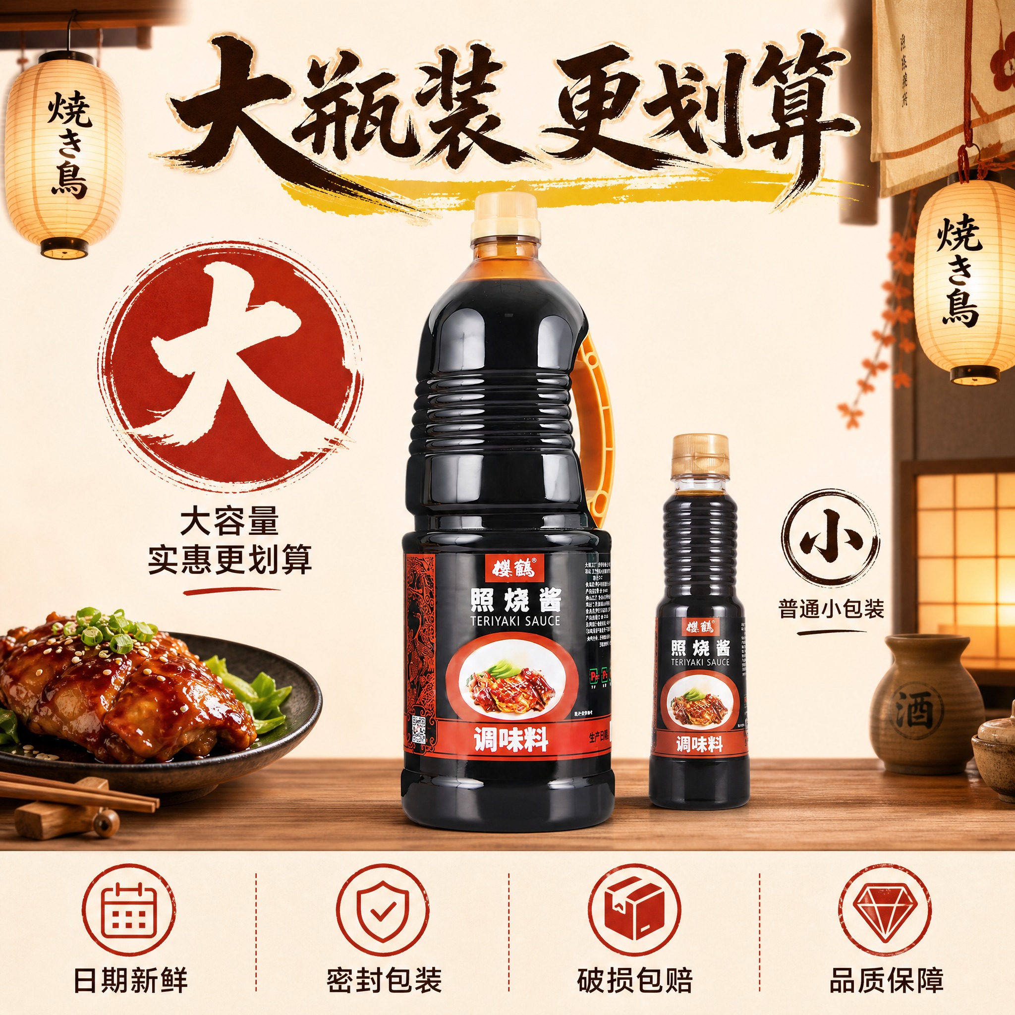 [主图-5] 大瓶装更划算+服务承诺转化图，促进下单。 [统一… - 图片创意预览