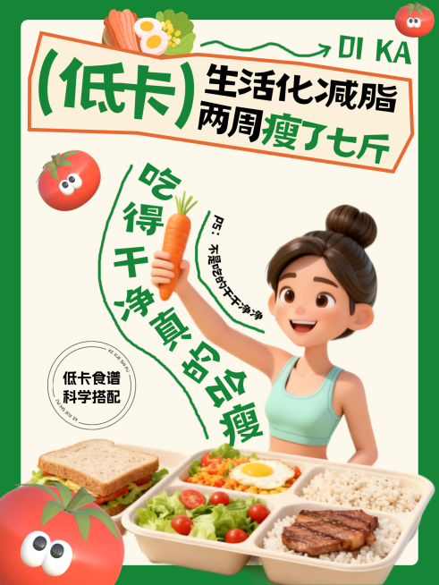 减脂计划减脂食物推荐预览效果