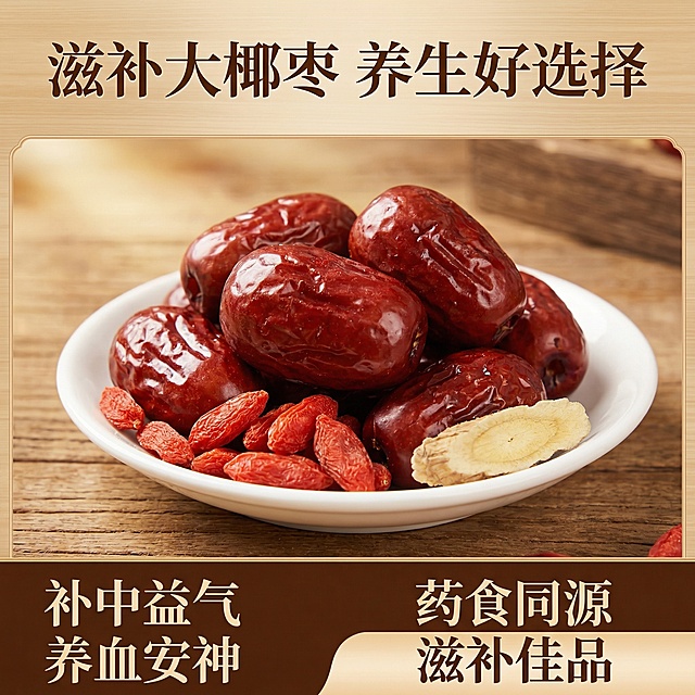 图中大椰枣做10张电商主图