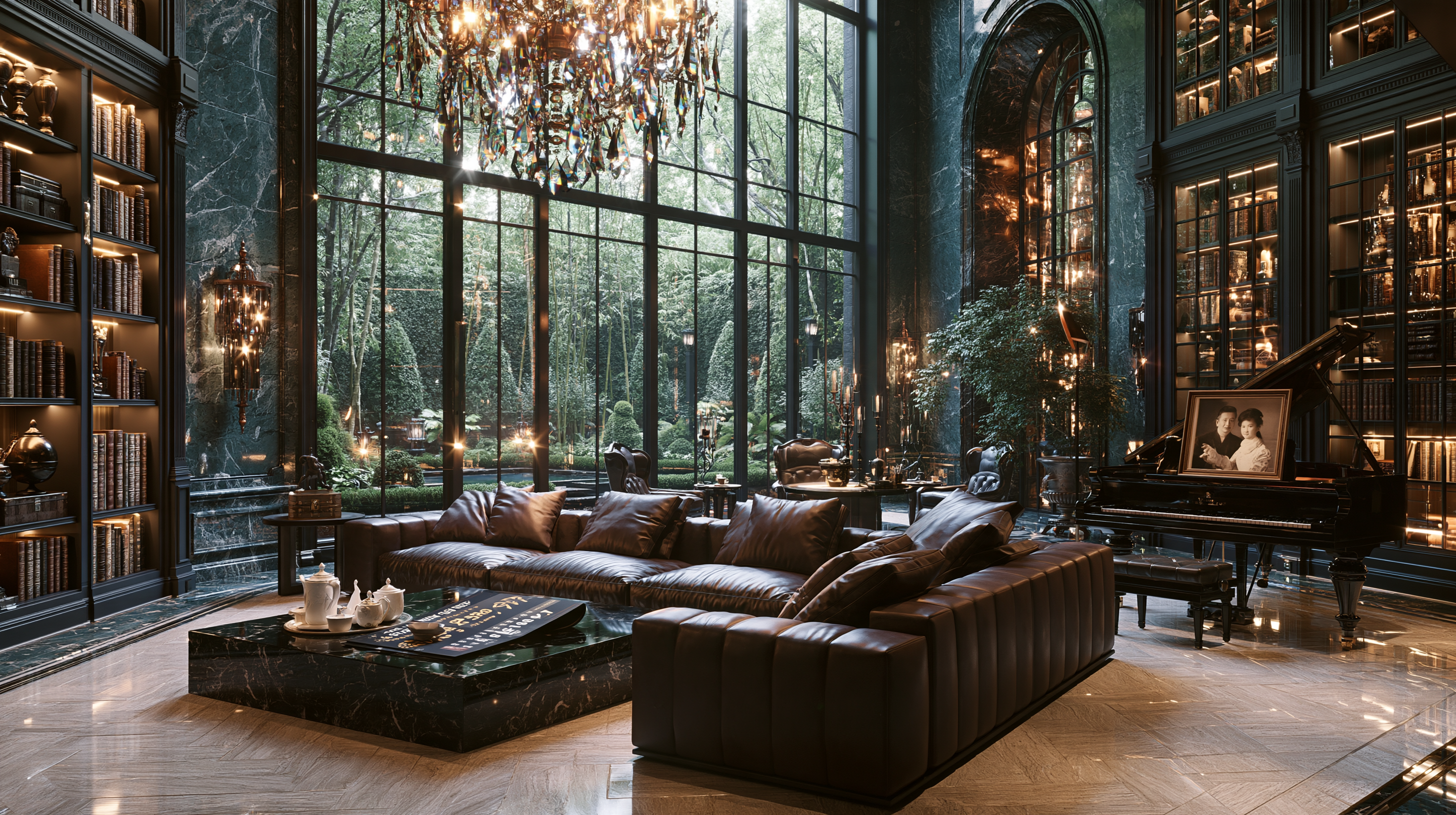 Luxurious European-style villa… - 图片创意预览