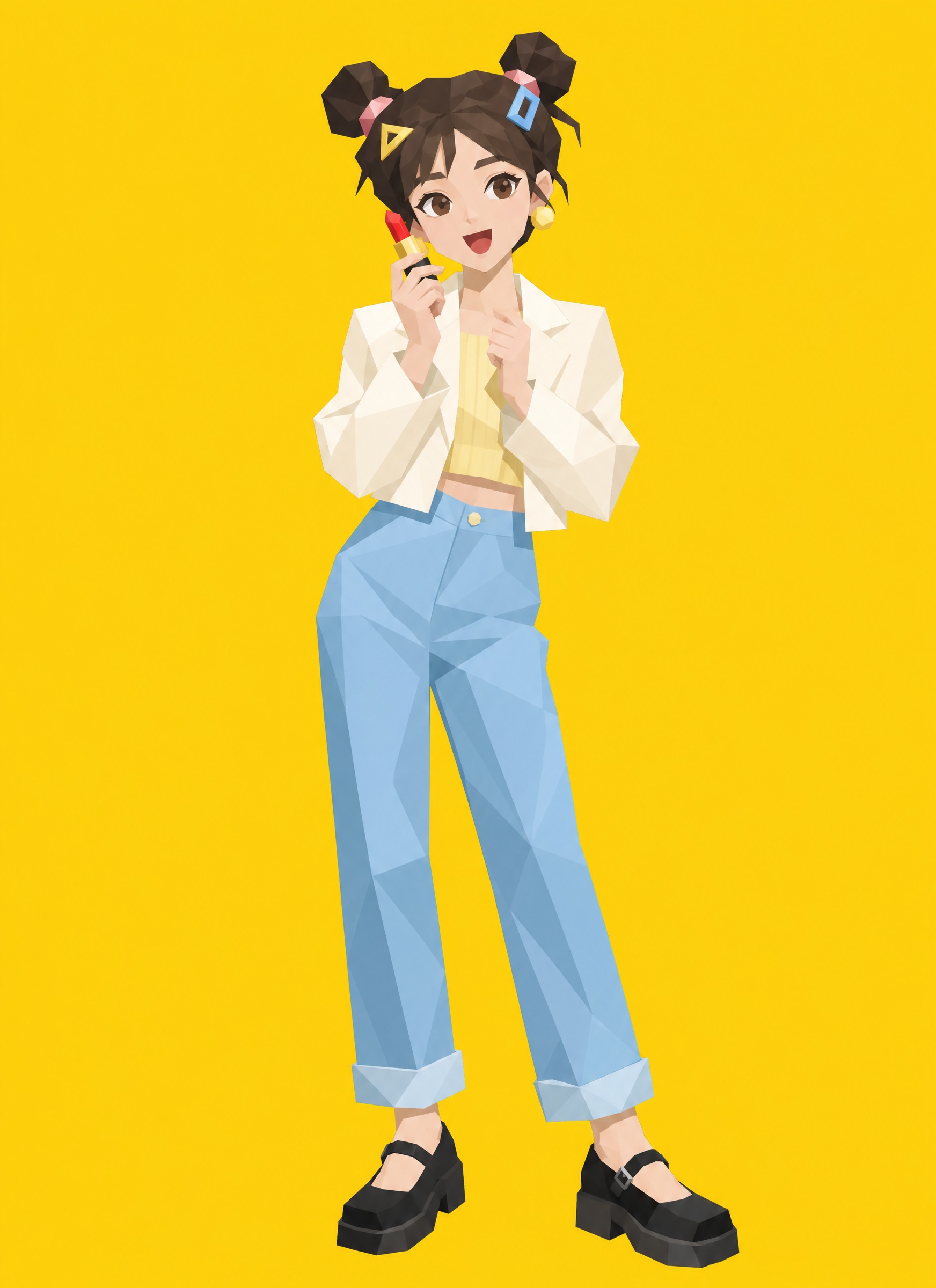 Low-poly flat geometric vector… - 图片创意预览