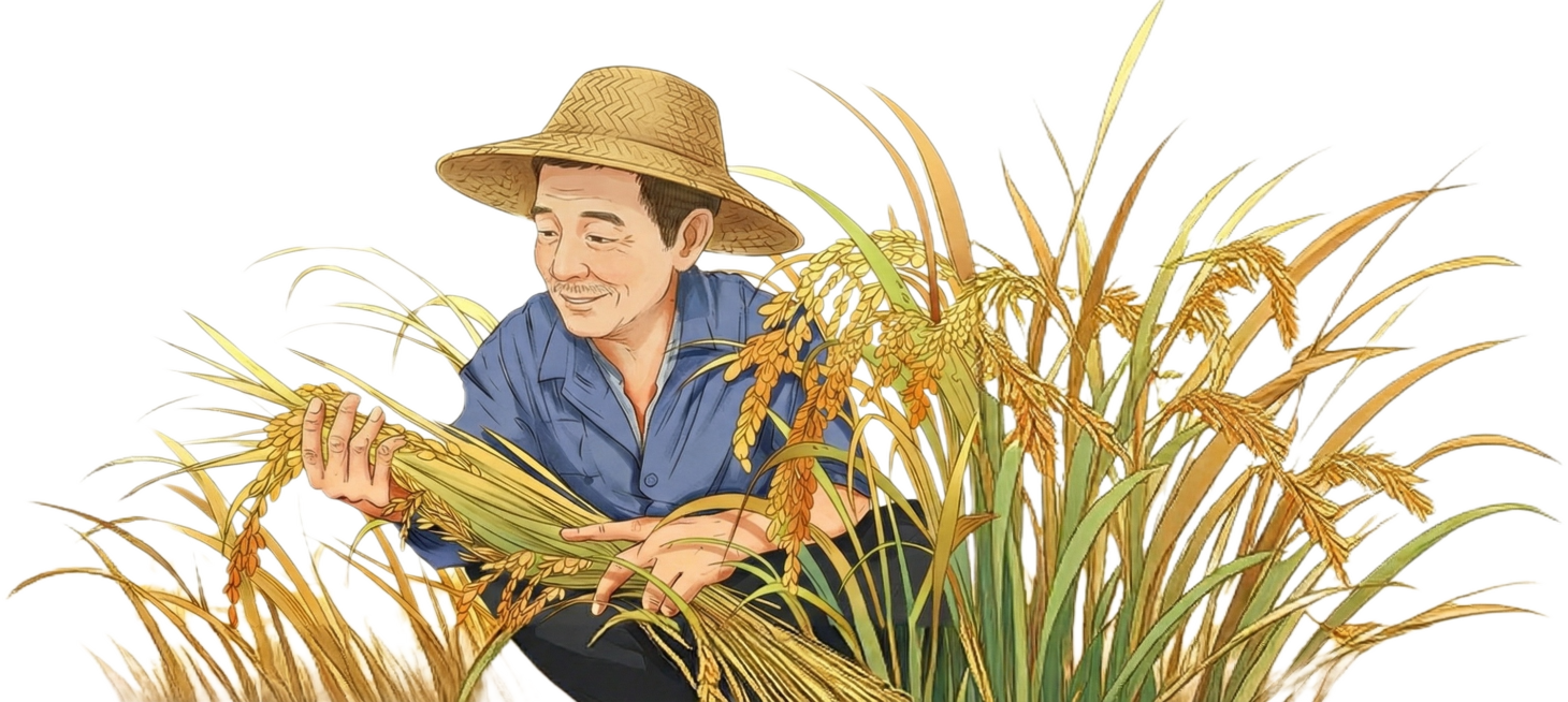 帮我把人物的调成带帽子的农夫，面容柔和一些，其他不变预览效果