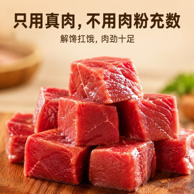 主图脚本方案

序号

	

画面主题

	

视觉构图

	

文案/卖点提炼

	

备注




图1(首屏吸引)

	

核心主张：真材实料，双拼风味​

	

画面中心放置一罐打开的牛肉粒，预览效果