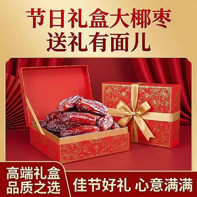 图中大椰枣做10张电商主图