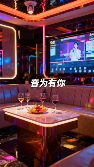 生成50张商务娱乐KTV照片，可以加入一点文字预览效果