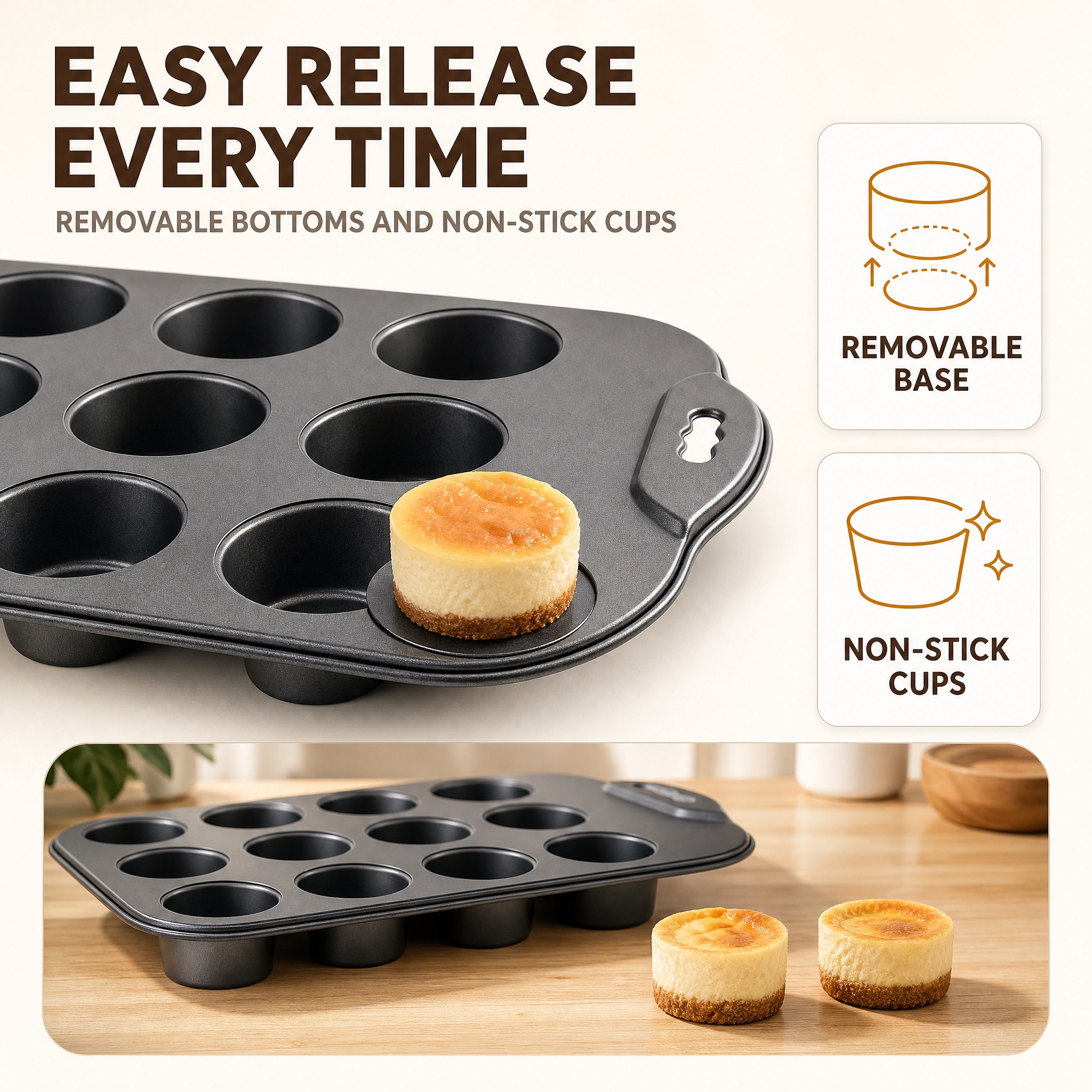 [主图-2] 商品名称「12-Cup Mini Cheesec… - 图片创意预览