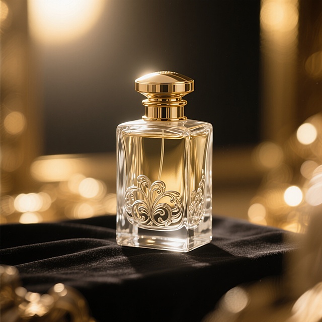 生成3张不同场景的香水商品图，突出展示产品