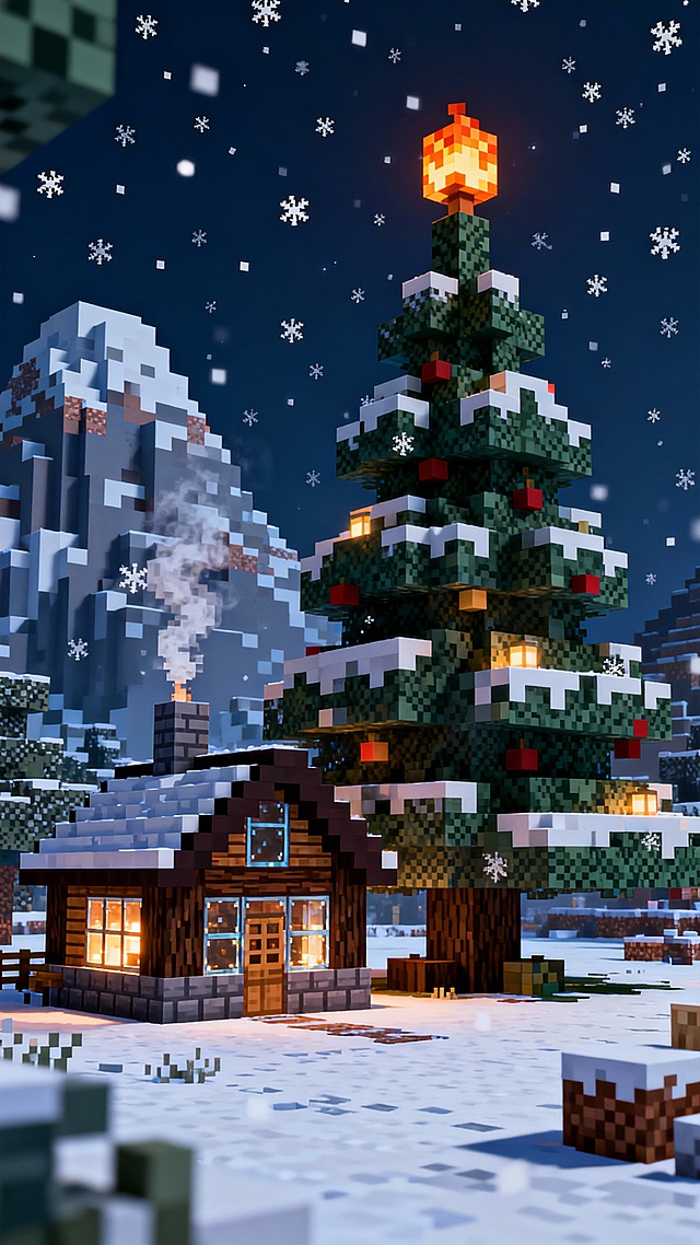 我的世界 圣诞树