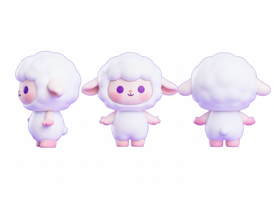 变成2D的平面图，背景变成白色，低饱和配色预览效果