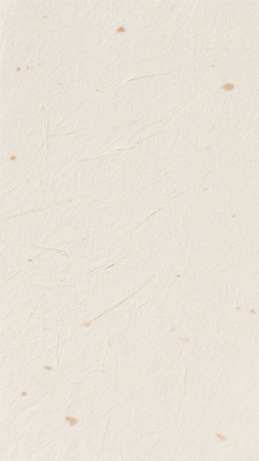 一张具有自然质感的米白色纸张纹理背景，表面布满细微的纤维纹路和不规则的浅褐色小斑点、短纤维杂质，整体呈现出柔和的哑光光泽，纹理细腻且分布自然，营造出质朴、原始的手工纸张氛围，色调统一为温暖的米白色，无任何文字、图案或其他装饰元素。预览效果
