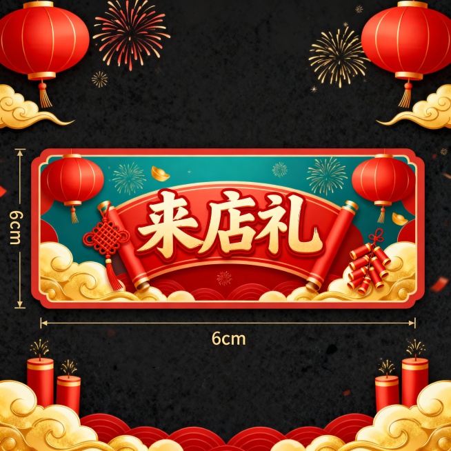 模板要橫式:長6cm*高4cm预览效果