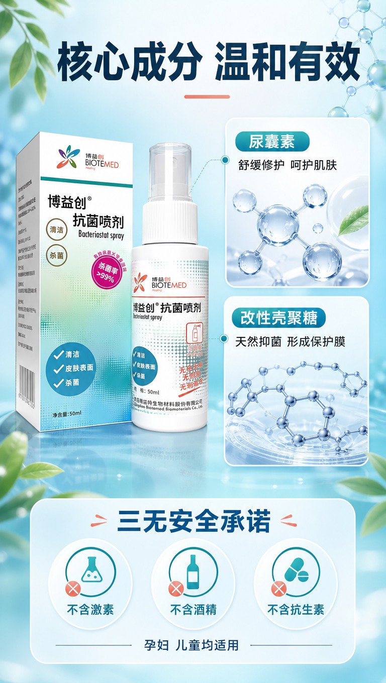 [商品] 使用【图1】博益创抗菌喷剂产品图；保留瓶身与包装盒的… - 图片创意预览