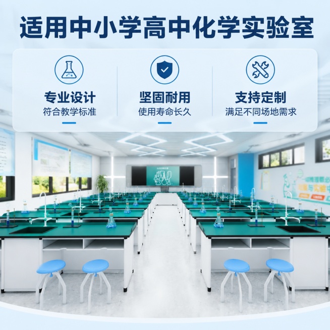 [主图-5] 适用场景与权益展示
[氛围风格] 专业可靠，清晰明确
[画质] 商业摄影质感，整体协调，信息清晰
[元素] 实验室整体场景做虚化背景，前景清晰展示核心信息，保留原图整体环境氛围，不改变原预览效果