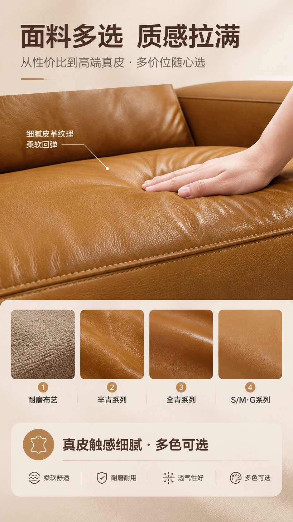 [商品] 使用【图1】LKS8902格斯特焦糖棕意式方块沙发；… - 图片创意预览