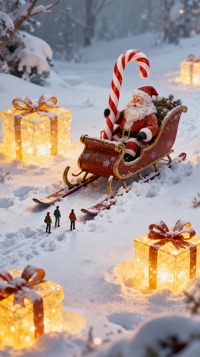 梦幻小人国 · 圣诞雪橇