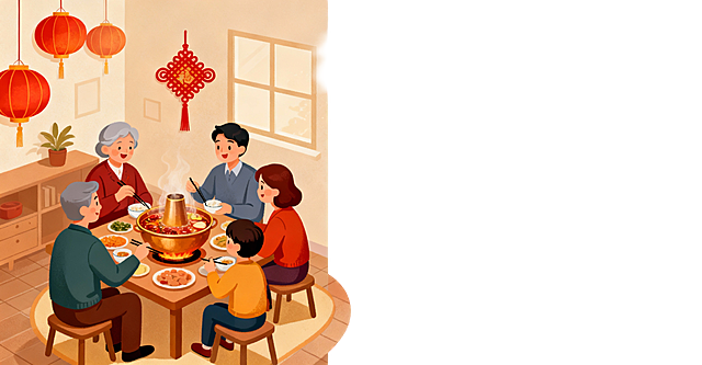 针对南网在线 APP 春节是否居家用电主题 banner，素材需兼顾节日氛围、品牌属性、核心信息三大要素，同时贴合用电服务场景，具体可分为以下四类：
节日氛围类素材
核心元素：红色为主色调的春节传统符号，如灯笼、中国结、春联、烟花、福字、生肖形象（如蛇年剪纸蛇）、元宝、鞭炮（简化线条版，避免喧宾夺主）。
辅助元素：暖色调渐变背景（红金渐变 / 橙红渐变）、雪花、梅花枝（增添冬季氛围感）、万家灯火的简笔画剪影（呼应居家用电场景）。
品牌与场景类素材
品牌元素：南网在线的 logo（放置于 banner 角落，不遮挡核心信息）、品牌主色（蓝色）的点缀线条（平衡红色的厚重感）。
场景元素：居家用电的温馨场景插画，如一家人围坐看电视、煮火锅、灯光下贴春联的局部特写（避免复杂人物，突出 “居家” 氛围）；电表、电暖器、电饭煲等家电的简约图标（暗示用电主题）。