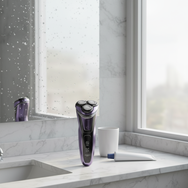 给这张剃须刀加一个使用场景预览效果