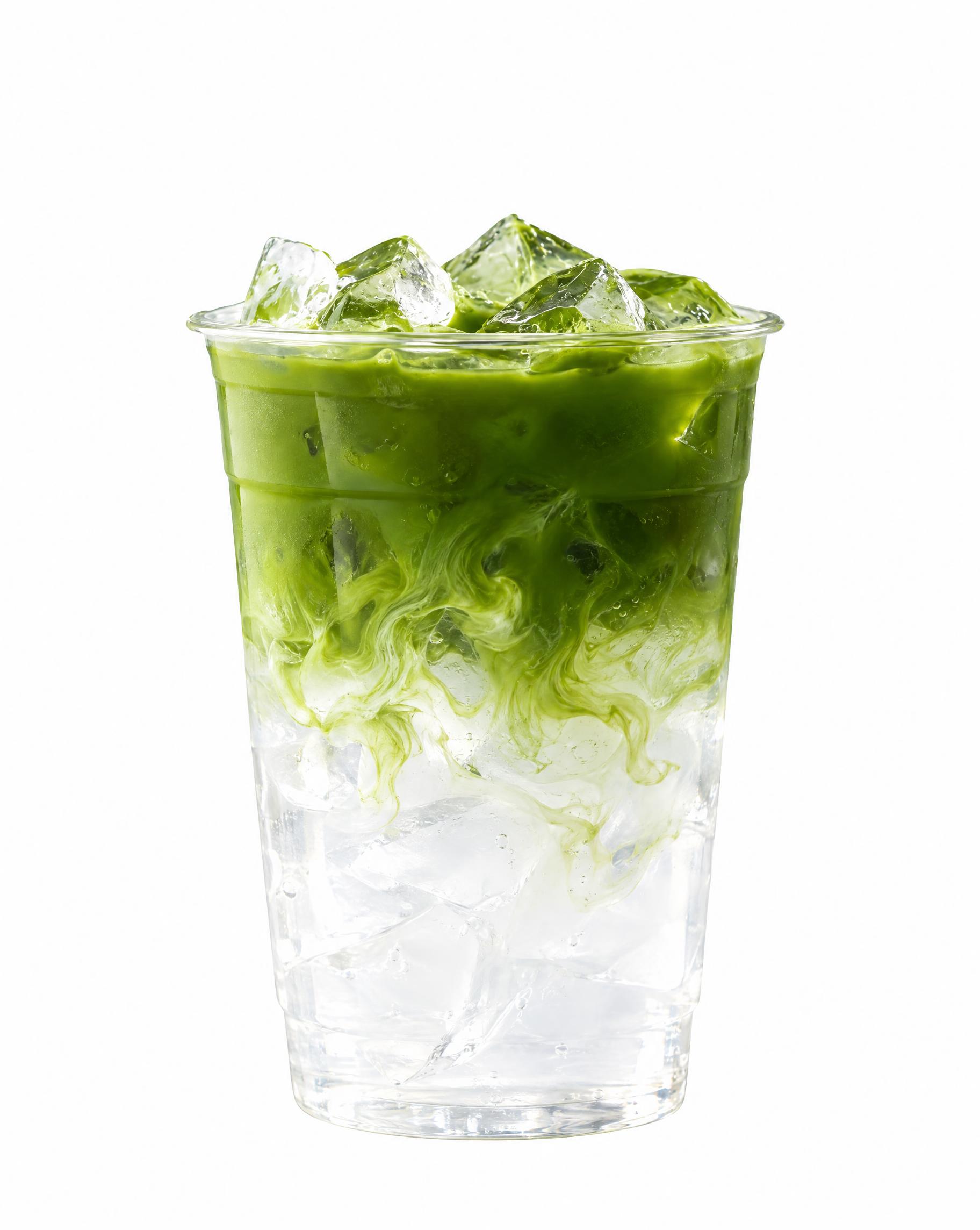 将这杯饮品改为抹茶椰子水（matcha coconut wat… - 图片创意预览