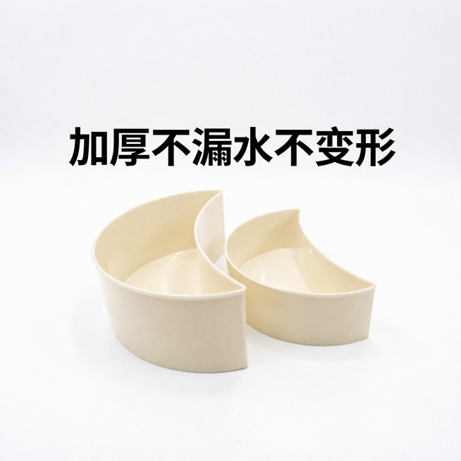 腰斗商品电商主图，展示加厚材质，卖点文字：加厚不漏水不变形，干净白底产品展示，适配淘宝主图预览效果