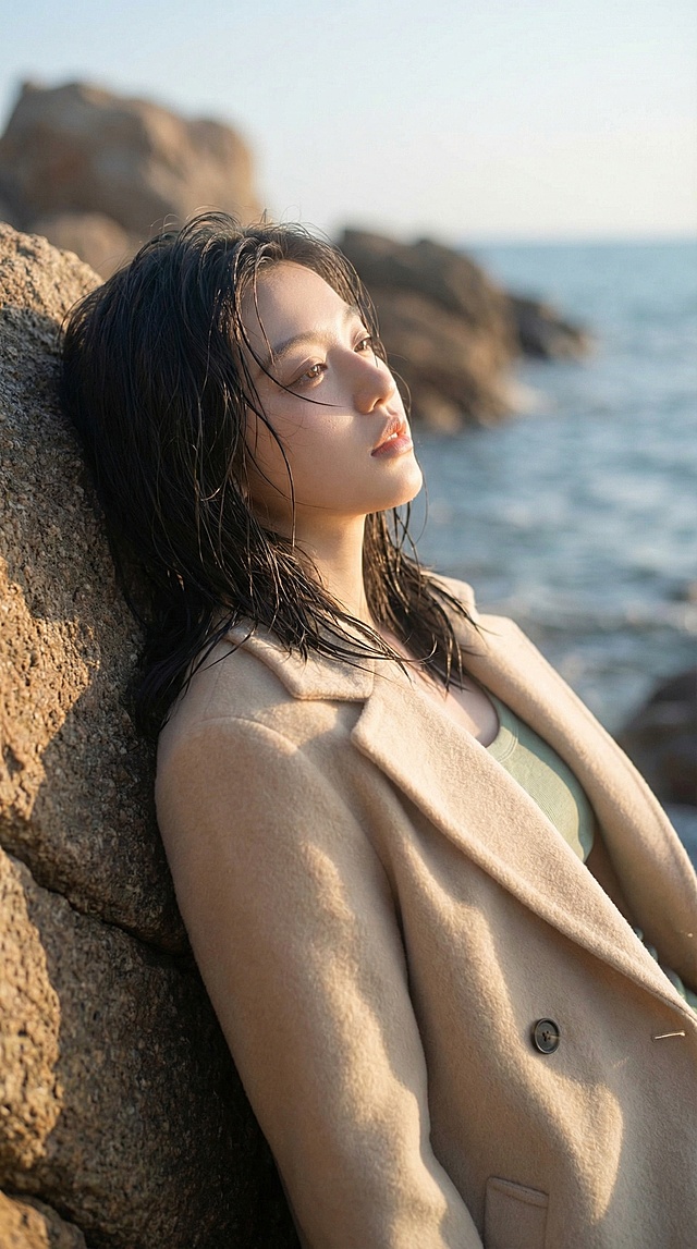 保留人物形象和风格，确保主体人物占据画面核心区域，视觉焦点完全集中在人物身上生成10张不同姿势的照片