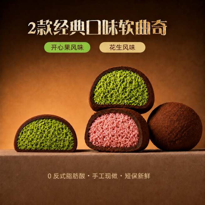 保持整体构图和产品形状位置不变，增强所有内馅面包丝的真实质感，让纹理更清晰立体，看起来更蓬松真实，提升整体画面质感预览效果