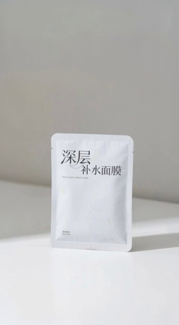 不要字幕，汽车车窗视角，窗外有个老大爷抱着超级巨型产品在外面追车，对着镜头喊：对敏感肌友好，天然植萃配方，补水维稳双在线，敷完皮肤软嫩超清爽，入股不亏！预览效果