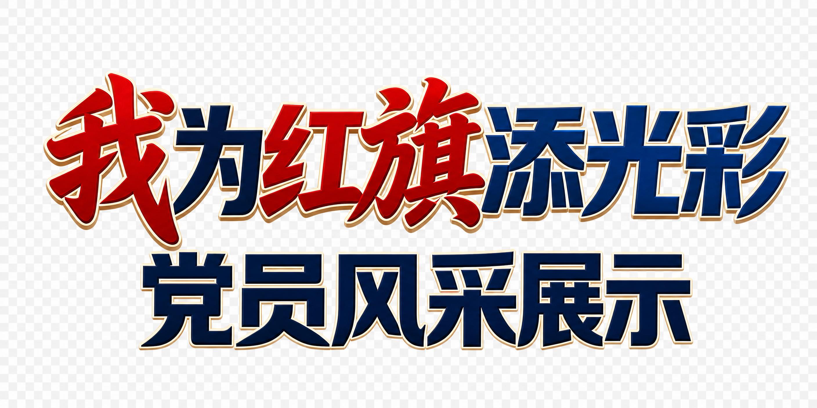提取图片中的主标题文字，重新绘制为高清独立文字图形。包含两行大… - 图片创意预览