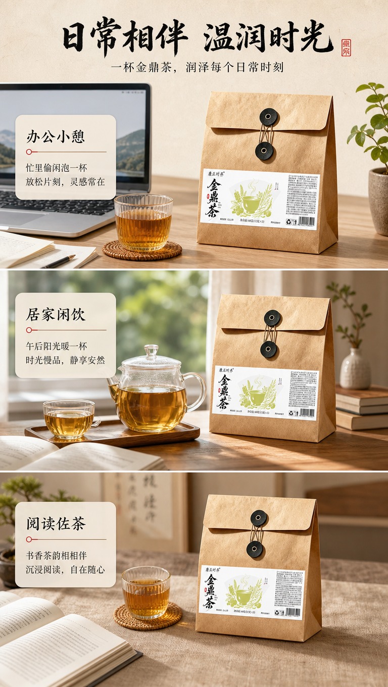 [商品] 使用【图1】康正时养金鼎茶牛皮纸信封式外袋包装；保留… - 图片创意预览