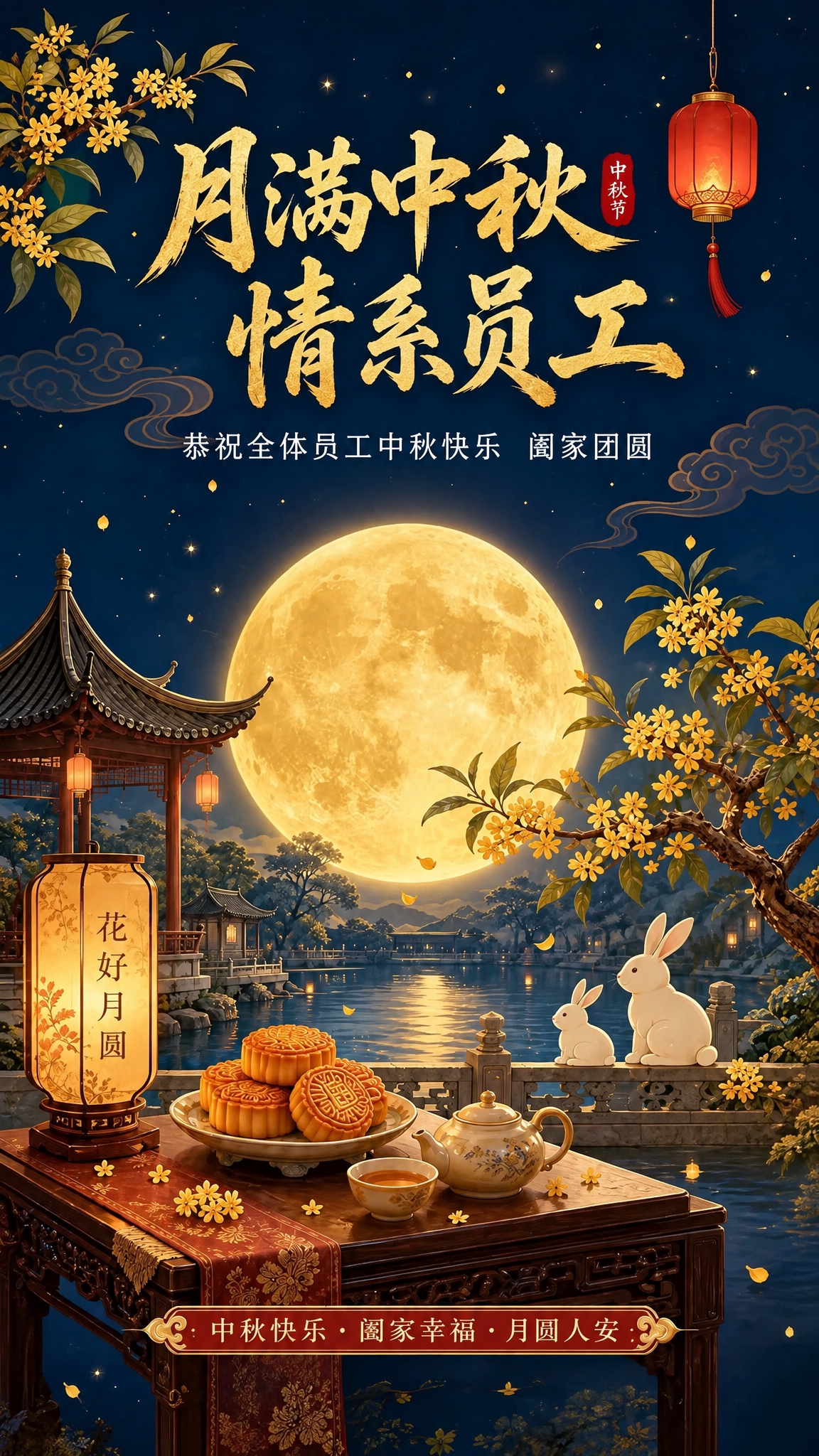 基于参考图进行修改：1. 去掉四周的金色边框和四角的回纹装饰图… - 图片创意预览
