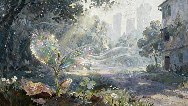 雨更明显