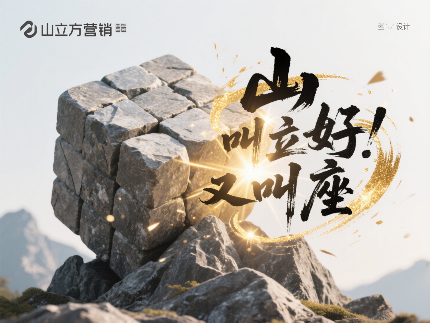 山立方营销 叫好又叫座 - 图片创意预览