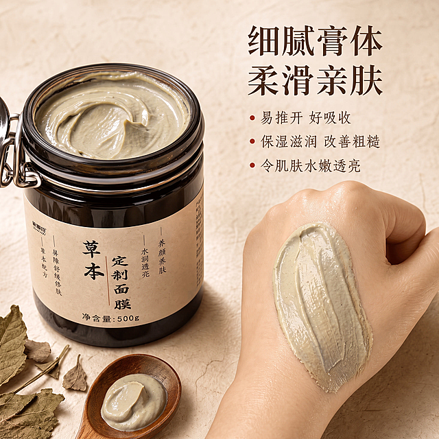 把膏体的颜色换成香蕉灰颜色