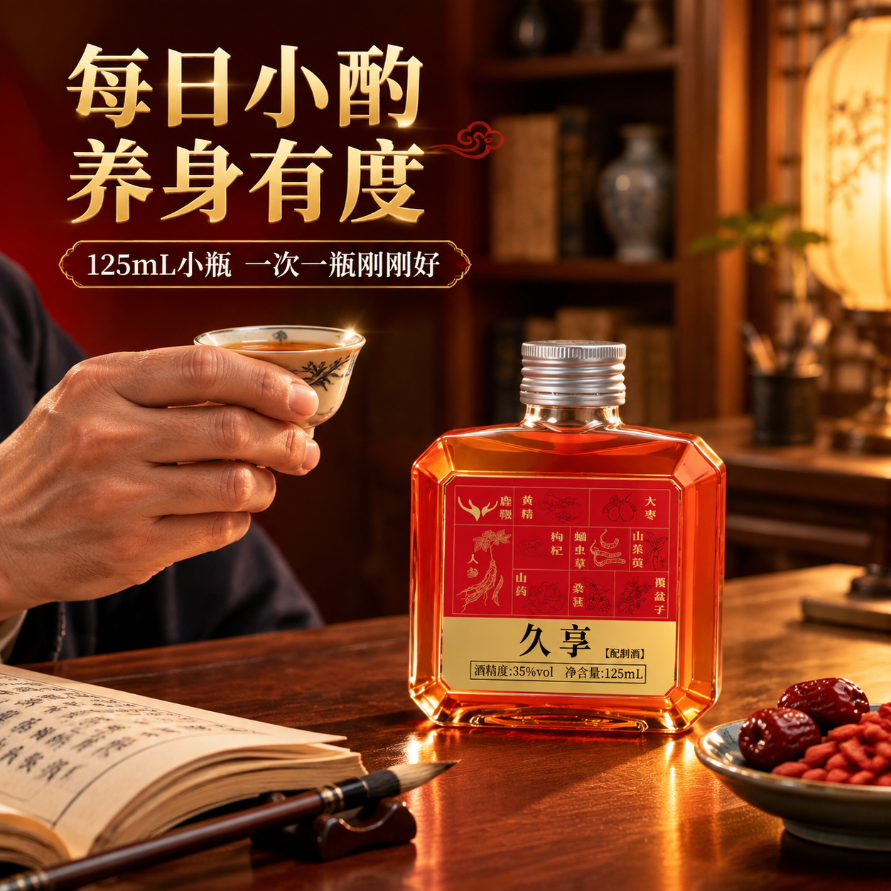 [主图-4] 场景与体验，展示小瓶装在日常生活中的饮用场景，代… - 图片创意预览