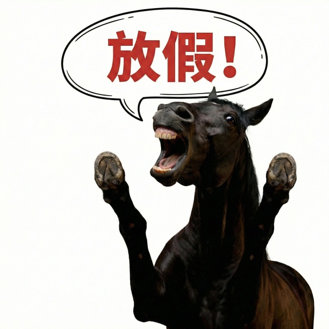 马的头在网上抬一点，两个马蹄在分开点预览效果