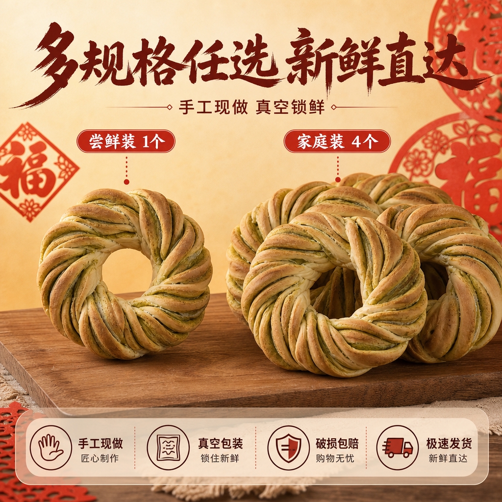 [主图-5] 规格服务图，核心任务是展示多规格选择和服务承诺，… - 图片创意预览