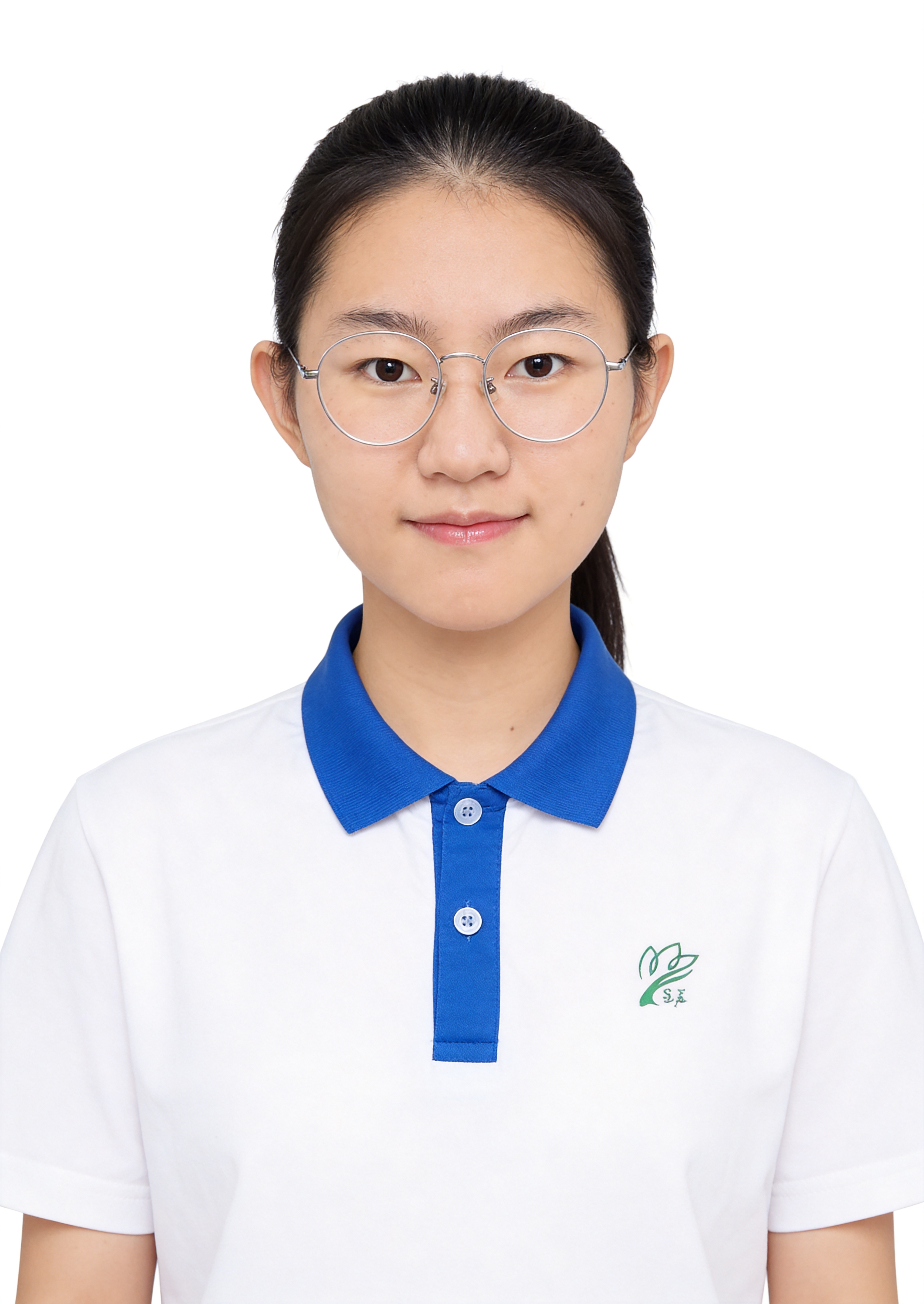 保留第一张图中人物发型、脸型、年龄特征生成标准样式纯正面证件照… - 图片创意预览