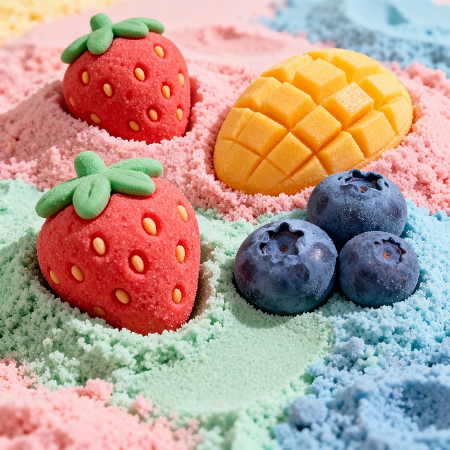 水果糕点太空沙