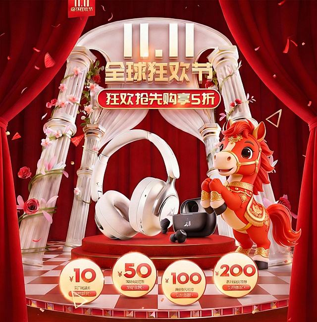 把这匹小马融入到第二张图片