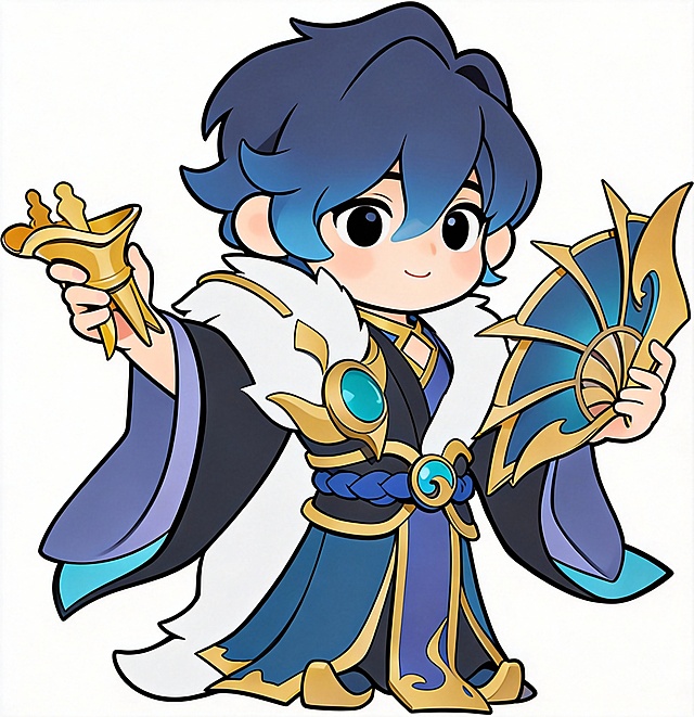 给第二张图生成一个左图类似风格的高清图