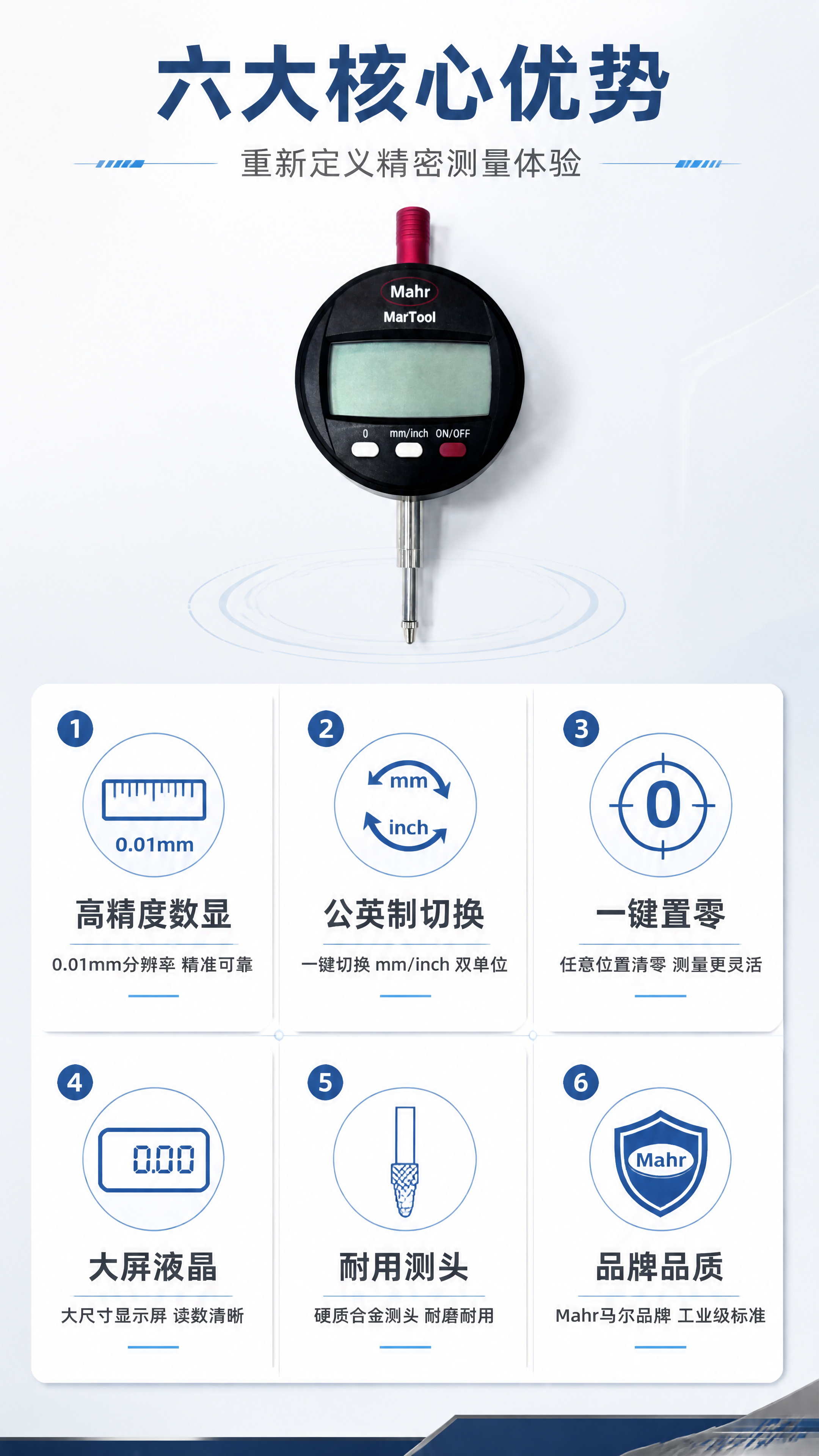 [第3张] 核心卖点总览页-Mahr MarTool数显百分表… - 图片创意预览